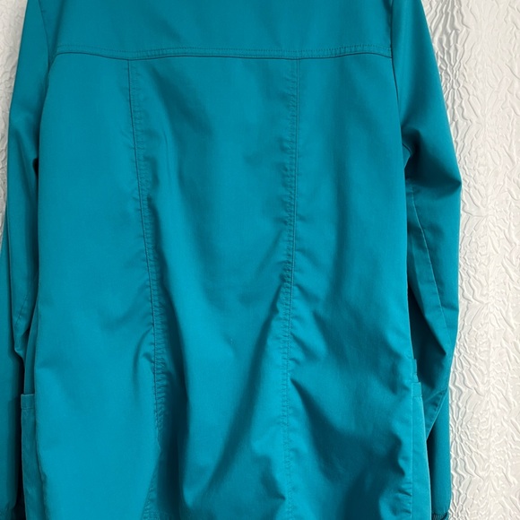 Teal Women's scrub Jacket - Picture 2 of 3